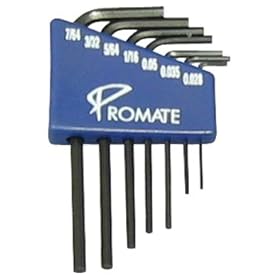 【クリックで詳細表示】PROMATE 精密ヘックスレンチ7p インチタイプ SHI-7： DIY・工具