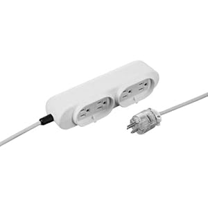 【クリックで詳細表示】SANWA SUPPLY TAP-MR7548T3 病院用タップ 4個口