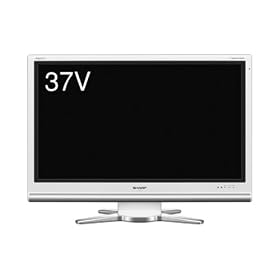 SHARP AQUOS 37V�^ �n��EBS�E110�xCS�f�W�^�� �t���n�C�r�W�����t���e���r LC-37DS3-W �z���C�g