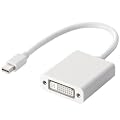 ELECOM miniDisplayPort�ϊ��A�_�v�^ forAPPLE DVI �z���C�g AD-MDPDVIWH