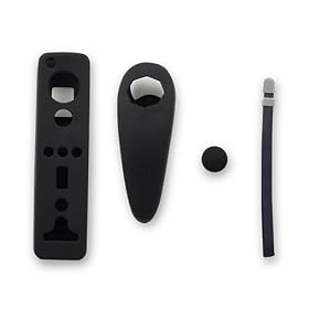 CYBER�E�V���R���W���P�b�gKit<�u���b�N> (Wii�p)