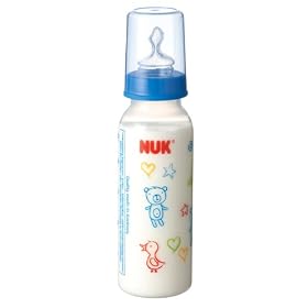 NUK �X�^���_�[�h�ٓ��т�(�|���v���s������) �V���R���j�b�v�� 240ml �A�j�}���u���[FDNK0080113