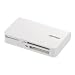 iBUFFALO �J�[�h���[�_�[/���C�^�[ �z���C�g White �� 2�{�� USB2.0�o�X�p���[���f�� BSCR12U2WH