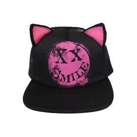 �A�������E�����B�[���@�L���b�v/Abbey Dawn/Smile Kitty Cap/AADG-11
