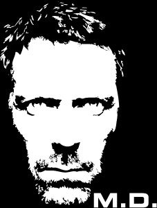  Dr House Fan T-Shirt, Fun T-Shirt, TV-Serie