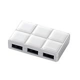 iBUFFALO USB2.0Hub �Z���t&�o�X�p���[ 4�|�[�g �R���p�N�g�L�[�f�U�C�� �z���C�g BHB4U2A11WH