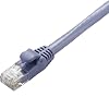 ELECOM LAN�P�[�u�� CAT6A �X�^���_�[�h 1m �u���[ LD-GPA/BU1