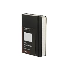 Moleskine 2012 12 Month Daily Planner Black Hard Cover Pocket (Moleskine Legendary Notebooks (Calendars))