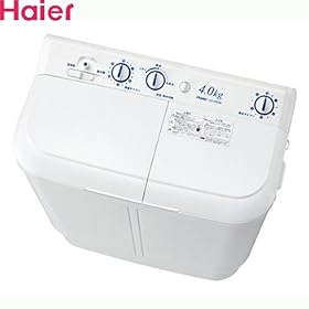 �n�C�A�[�� 4.0kg 2��������@�i�z���C�g�jHaier JW-W40D