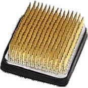 【クリックで詳細表示】東洋娘 剣山 中 角(ゴム付) 3745： DIY・工具