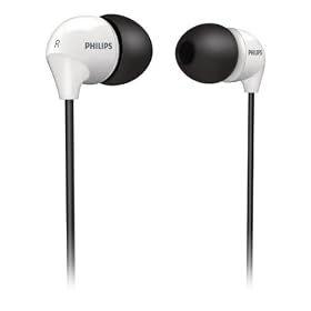 PHILIPS �C���C���[ ���� �_�C�i�~�b�N�^ �w�b�h�t�H�� �z���C�g�E�u���b�N SHE3570BW/98
