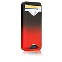 Case-Mate iPhone4 専用 カードホルダー付ハードケース ID Case マット・ロイヤル・レッド CM012220