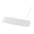 iBUFFALO �t���L�[�{�[�h USB�ڑ� ���{�� 112�L�[ �z���C�g BSKBU02WH