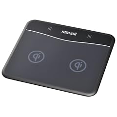 maxell 「Qi」規格ワイヤレス充電器ステーション デュアルタイプ WP-PD10.BK