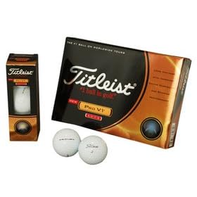 TITLEIST(�^�C�g���X�g) PRO V1 �{�[�� �n�C�i���o�[ 1�_�[�X(12����)