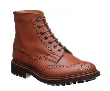  TRICKER'S トリッカーズズ メンズ　MALTON ウィングチップ レザー ミドル シューズ【並行輸入商品】