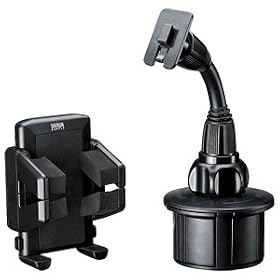 SANWA SUPPLY CAR-HLD4BK �h�����N�z���_�[�Œ�^�ԍڃz���_�[