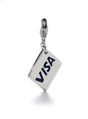 Luxenter CC261 - Charm Visa Card de plata