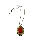 Red Non-Precious Metal Alloy Fashion Necklace