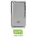 Case-Mate iPod touch 第4世代 専用 スリム ハードケース Barely There グロス・メタリック・シルバー CM012242