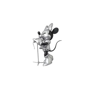 【クリックで詳細表示】UDF ROEN collection MINNIE MOUSE (SOLO Ver.) BLACK ＆ SILVER