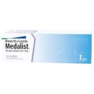 【クリックで詳細表示】ボシュロム メダリスト ワンデープラス(30枚入)1箱 B.C.：8.6 DIA：14.2