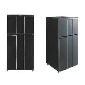 Haier +98���b�g�� 2�ޱ���⎮�①��+�u���b�N JR-N100C(K)