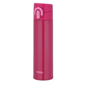 【クリックで詳細表示】THERMOS 真空断熱ケータイマグ 【ワンタッチオープンタイプ】 0.4L ピンク JNI-400 P