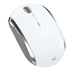 �}�C�N���\�t�g ���C�����X �u���[�g���b�N �}�E�X Wireless Mobile Mouse 6000 �v���~�A�� �z���C�g MHC-00009