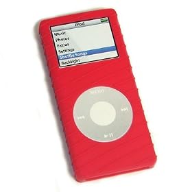 MobileJuice Nano Design Line for iPod nano/Cranberry Red