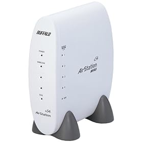 BUFFALO WLA-G54 AirStation 2.4GHz�E54Mbps �X�C�b�`���OHUB����