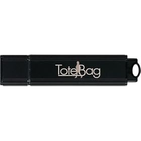 I-O DATA USB 2.0/1.1�Ή� �t���b�V���������[�uToteBag�v�u���b�N 128MB [TB-B128/B]