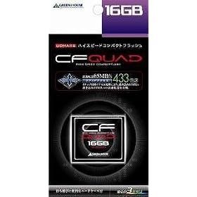 �O���[���n�E�X 433�{��(65MB/s)�n�C�X�s�[�h�R���p�N�g�t���b�V�� 16GB GH-CF16GFX