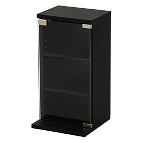 【クリックで詳細表示】山善(YAMAZEN) CDVDタワー(3段) SCDT-2650G(BK) ブラック： ホーム＆キッチン