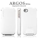 SGP iPhone4S/4 ケース Argos 【 WHITE 】 本革 フリップタイプ for Apple iPhone 4 / 4S