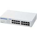 Logitec �M�K�r�b�g�C�[�THUB 16�|�[�g �d���O�t�� ���^�� LAN-GSW16P/HGW
