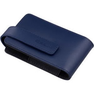 【クリックで詳細表示】CASIO デジタルカメラ EXILIM用純正ケース ESC-300BE ブルー ZS26対応： カメラ
