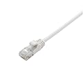 �G���R�� CAT5e���� ���炩LAN�P�[�u�� 5m(�z���C�g) LD-CTY/WH5