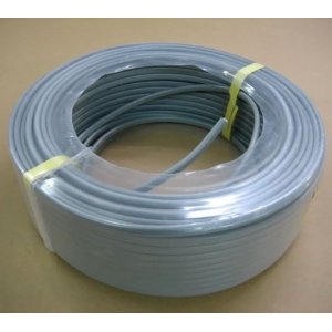 【クリックで詳細表示】富士電線 VVFケーブル 2.0mm×2心 100m巻 (灰色) VVF2.0mm×2C×100m