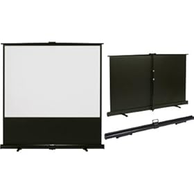 【クリックで詳細表示】KIKUCHI 80インチ床置きタイプ4：3スクリーン GUP-80W