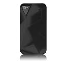 Case-Mate iPhone 4S / 4 Facets Case with Screen Protector, Black ファセット ケース (液晶保護シート つき) ブラック CM012648