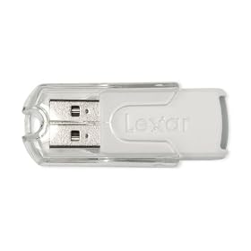 Lexar USB�������[ 4GB JumpDrive FireFly White JDFF4GB-431