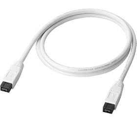 ELECOM IEEE1394b FireWire�P�[�u�� 9pin-9pin 2.0m IE-992WH