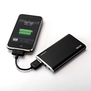USB バッテリー充電器 iPhone 4 3GS 3G iPod dexim BluePack S8 3000mAh
