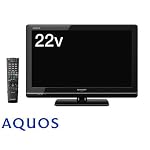 SHARP AQUOS 22型 地上・BS・110度CSデジタルハイビジョン液晶テレビ LC-22K5-B ブラック系