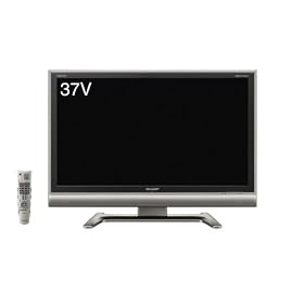 SHARP AQUOS 37V�^ �n��EBS�E110�xCS�f�W�^���t���n�C�r�W�����t���e���r LC-37GX3W