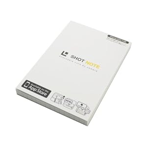 キングジム ショットノート Sサイズ ホワイト表紙 9100