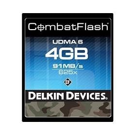 Delkin CombatFlash CF PRO UDMA 625X 4GB[DDCFCOMBAT-4GB]