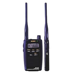 ALINCO �L�ш��M�@ �J�[�h�T�C�Y���V�[�o�[ DJ-X7