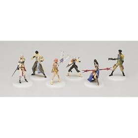 FINAL FANTASY XIII ELIXIR with TRADING ARTS MINI 化粧箱×6箱セット(エリクサー6缶(デザイン1種類)+フィギュア全6種類)